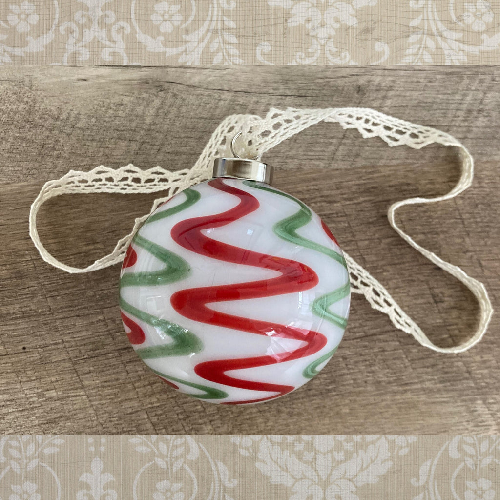 Hand blown glass holiday decor Christmas ornaments | One-of-a-kind | Unique Holiday Gift