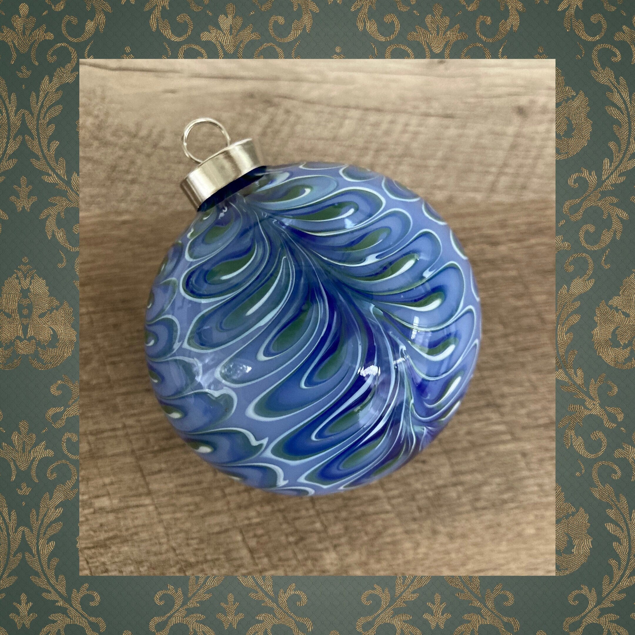 Christmas Glass Ornament | Handblown Ornament | Perfect Holiday Gift | Unique Decoration