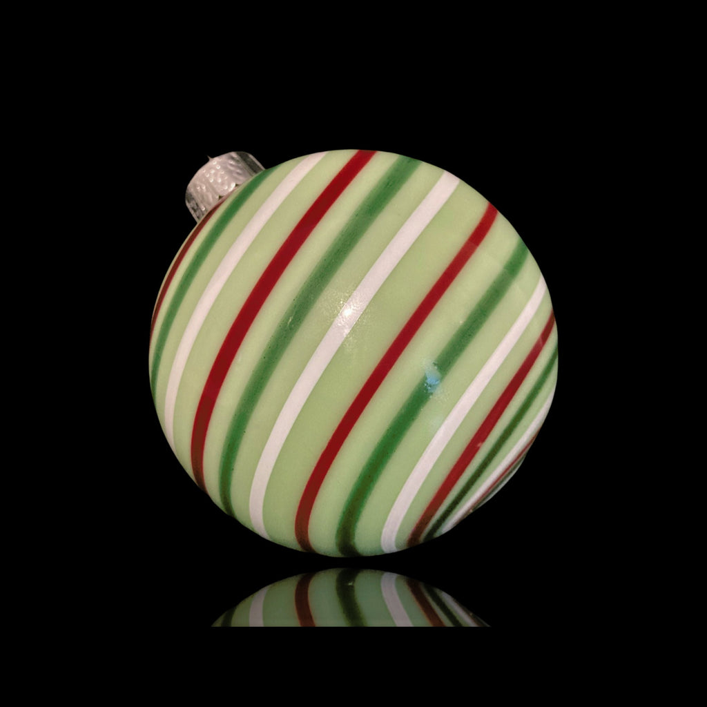 Glass Christmas Ornament Festive Holiday decor | one-of-a-kind | Unique Holiday gift