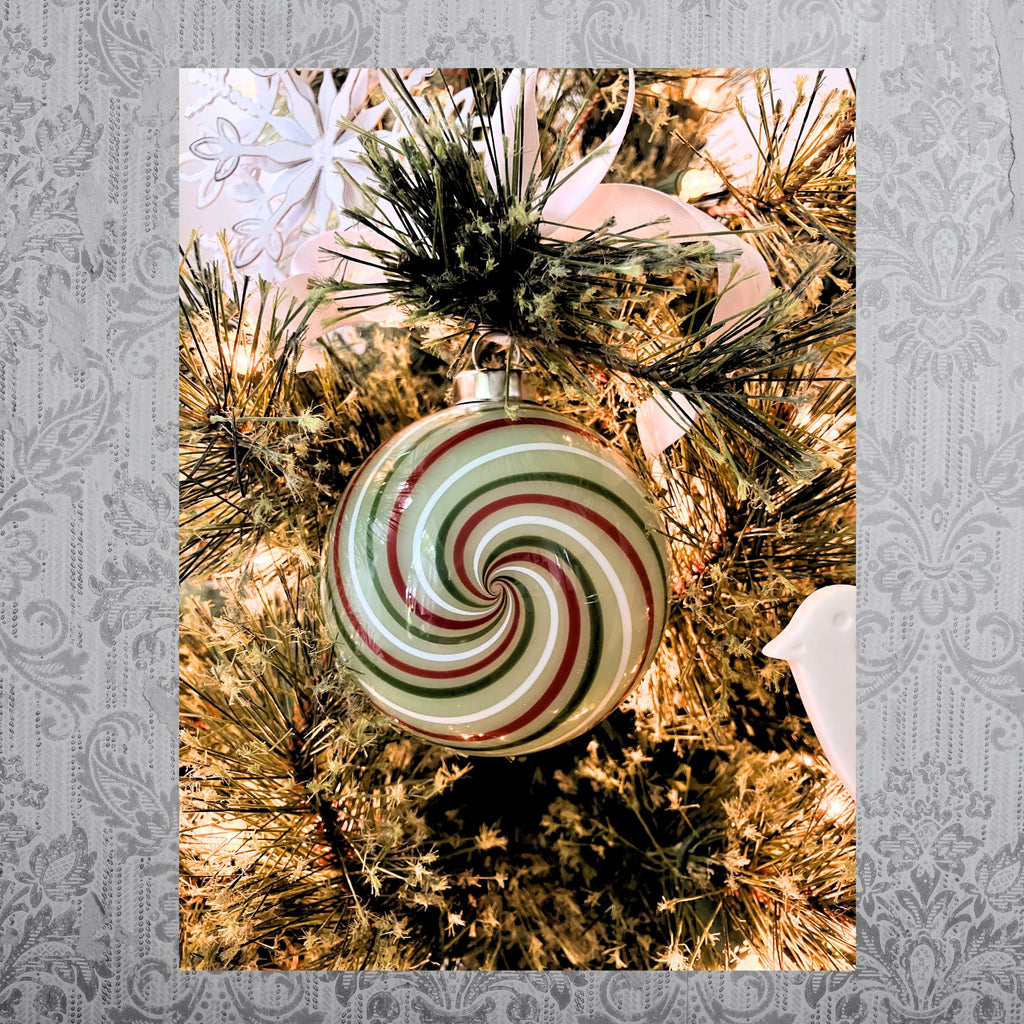Handcrafted Blown Glass Christmas Ornament | Exclusive | Distinctive Holiday Present