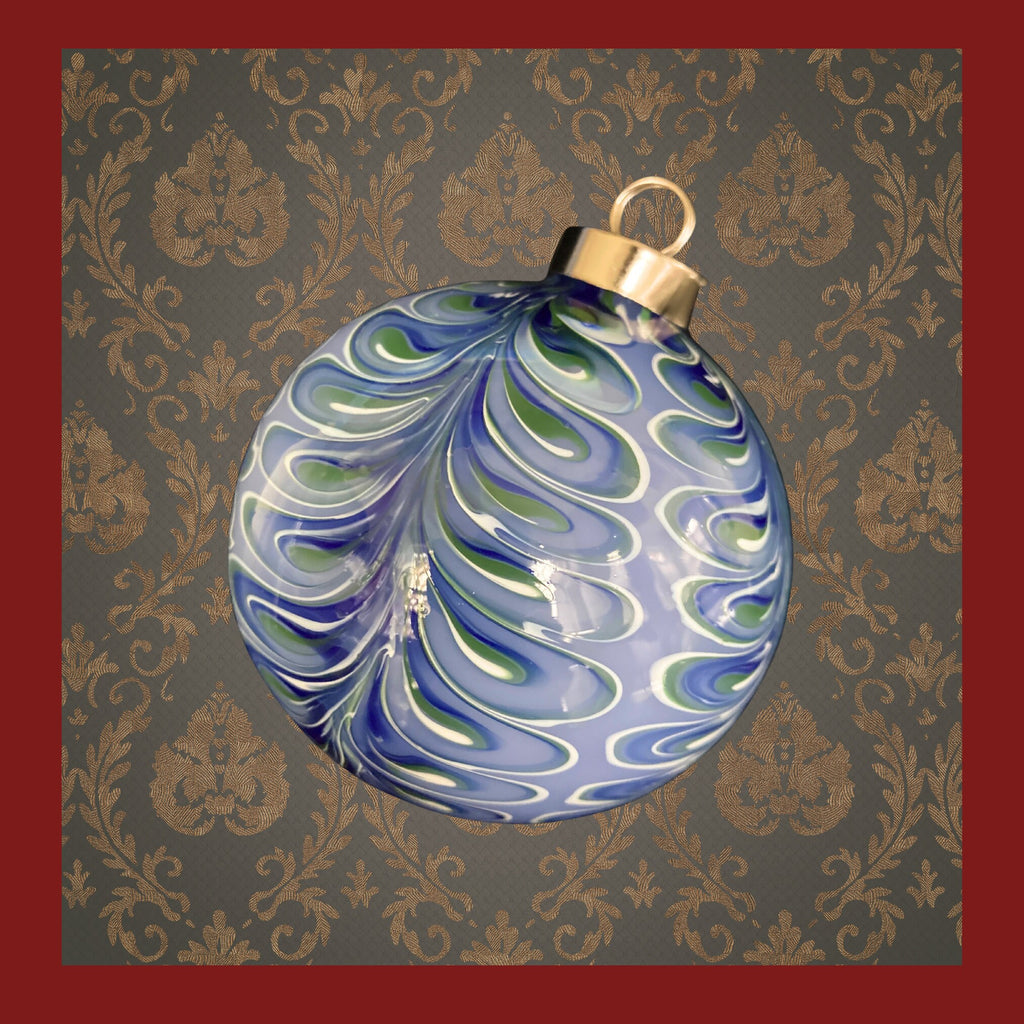Christmas Glass Ornament | Handblown Ornament | Perfect Holiday Gift | Unique Decoration