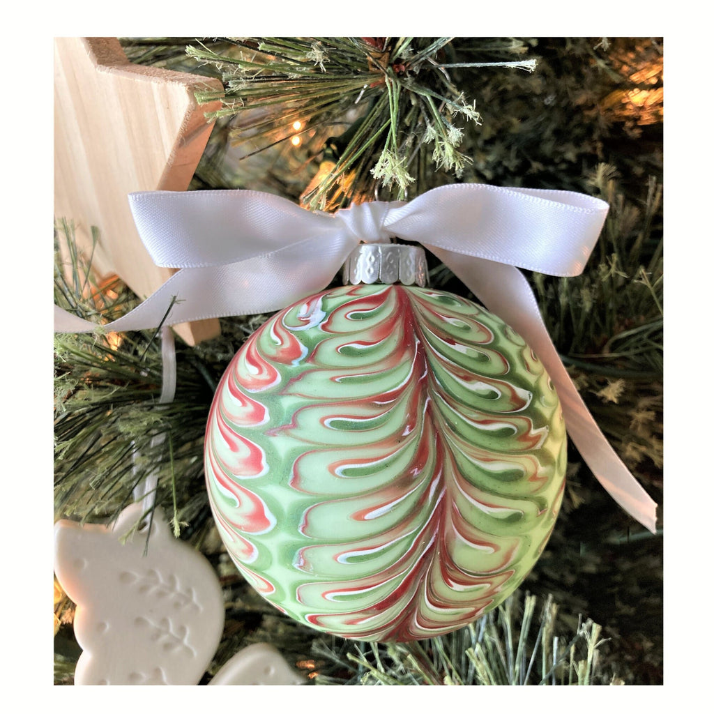 Hand blown glass Holiday decor Christmas ornament | One-of-a -kind | Unique Holiday gift