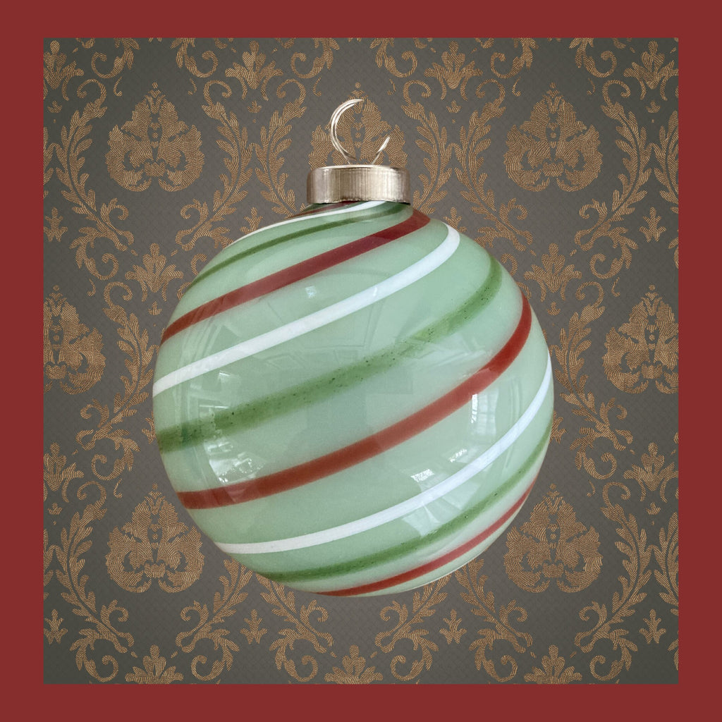 Blown Glass Christmas Ornament | one-of-a-kind | Unique holiday gift