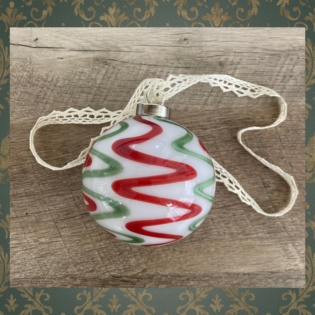 Hand blown glass holiday decor Christmas ornaments | One-of-a-kind | Unique Holiday Gift