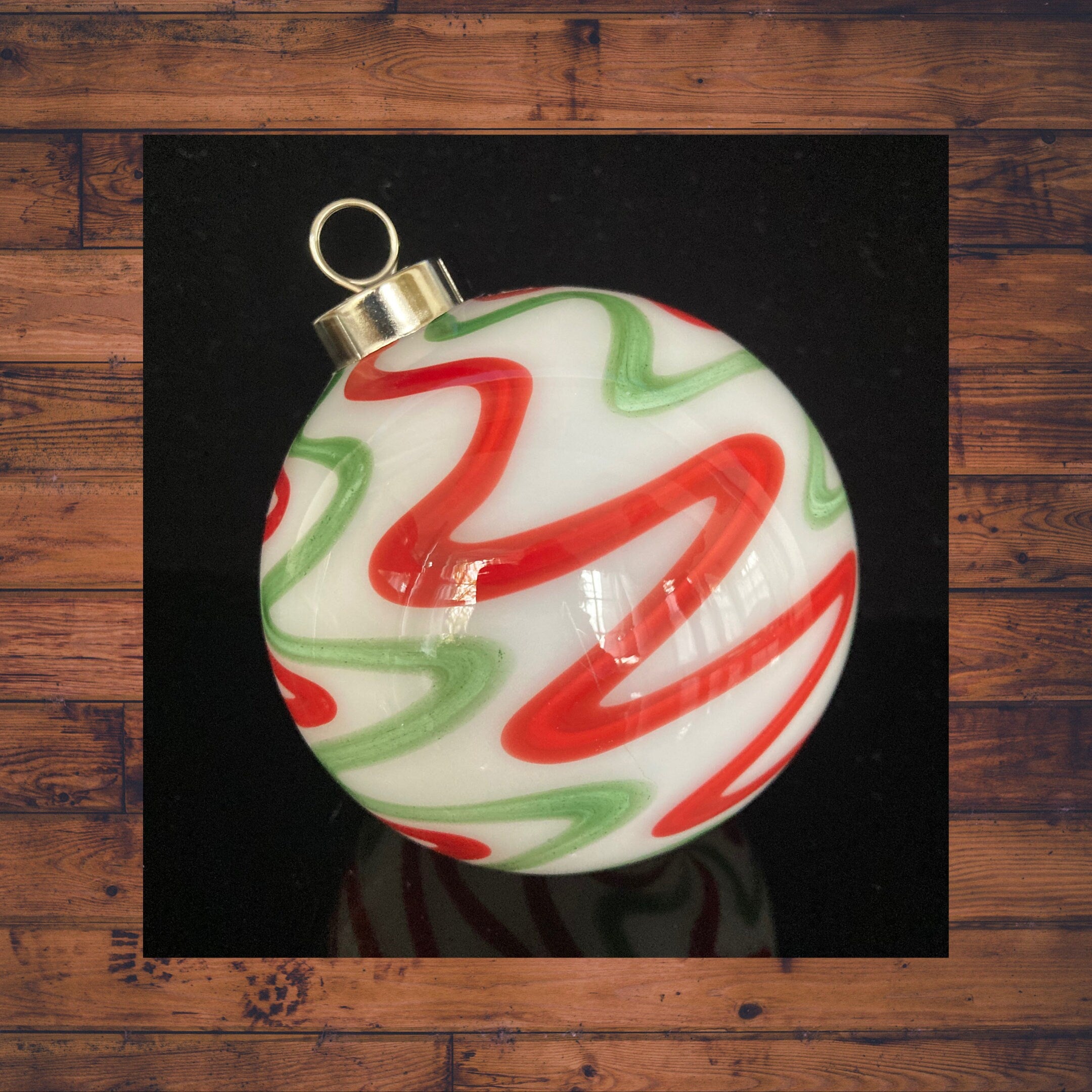 Hand blown glass holiday decor Christmas ornaments | One-of-a-kind | Unique Holiday Gift