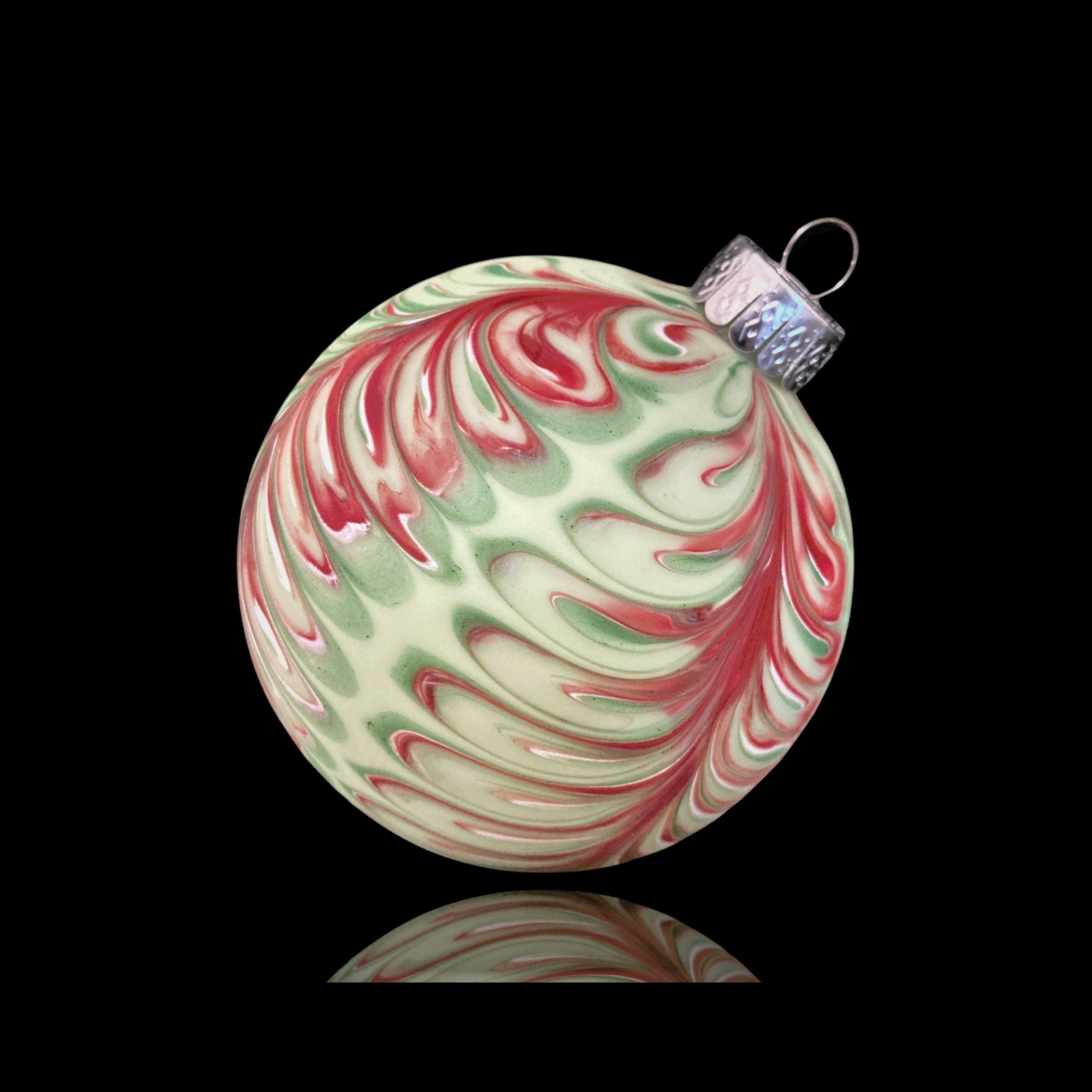 Hand blown glass Holiday decor Christmas ornament | One-of-a -kind | Unique Holiday gift